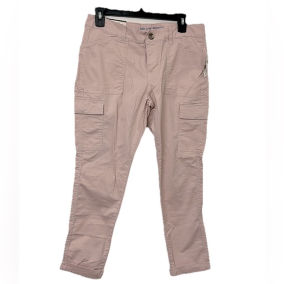 GAP Pants - Gap NWT Pink Skinny Boyfriend Pants Cargo Pastel Size 6 Ankle Length khakis